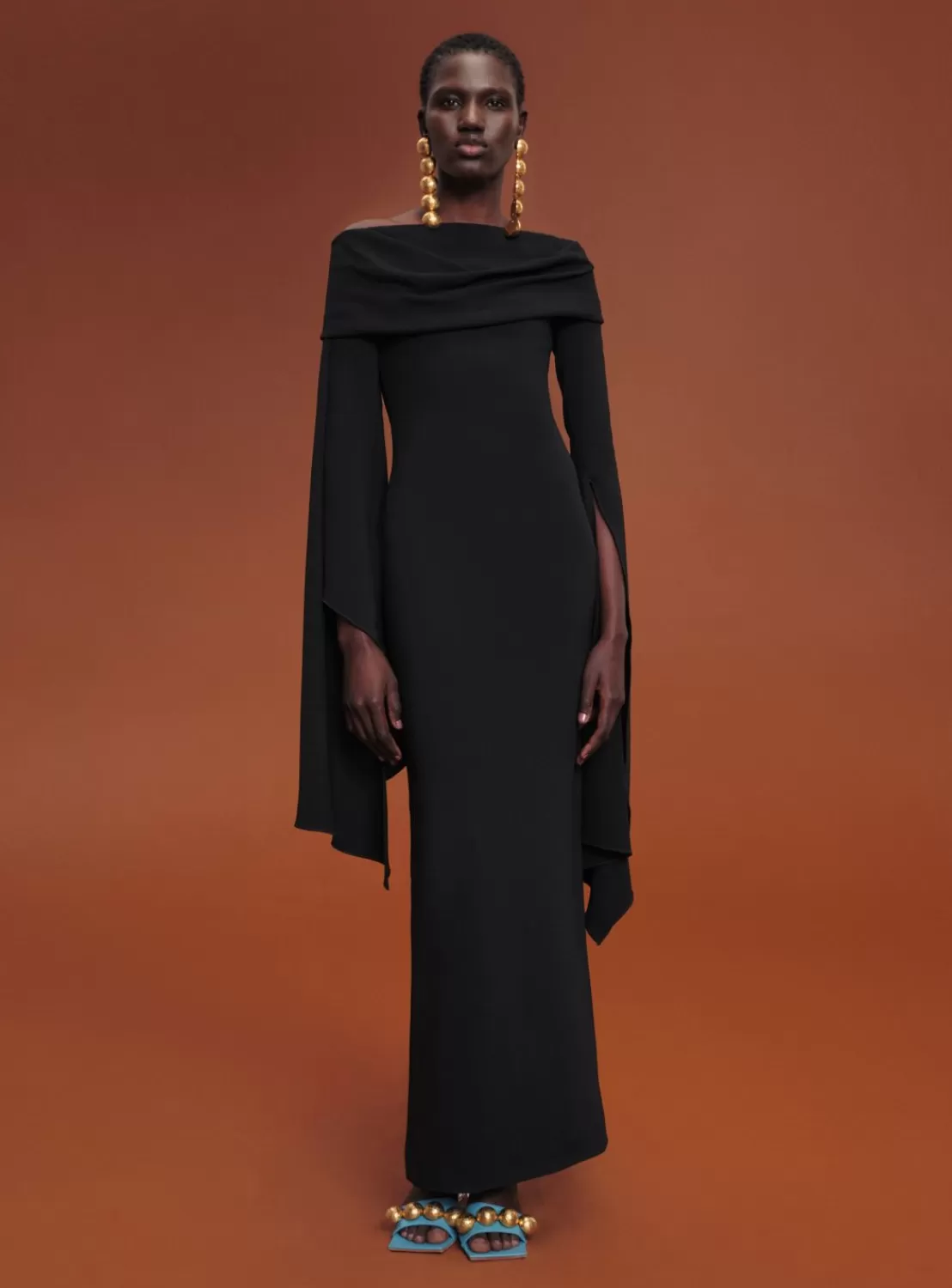 The Arden Maxi Dress In Black^Solace London Shop