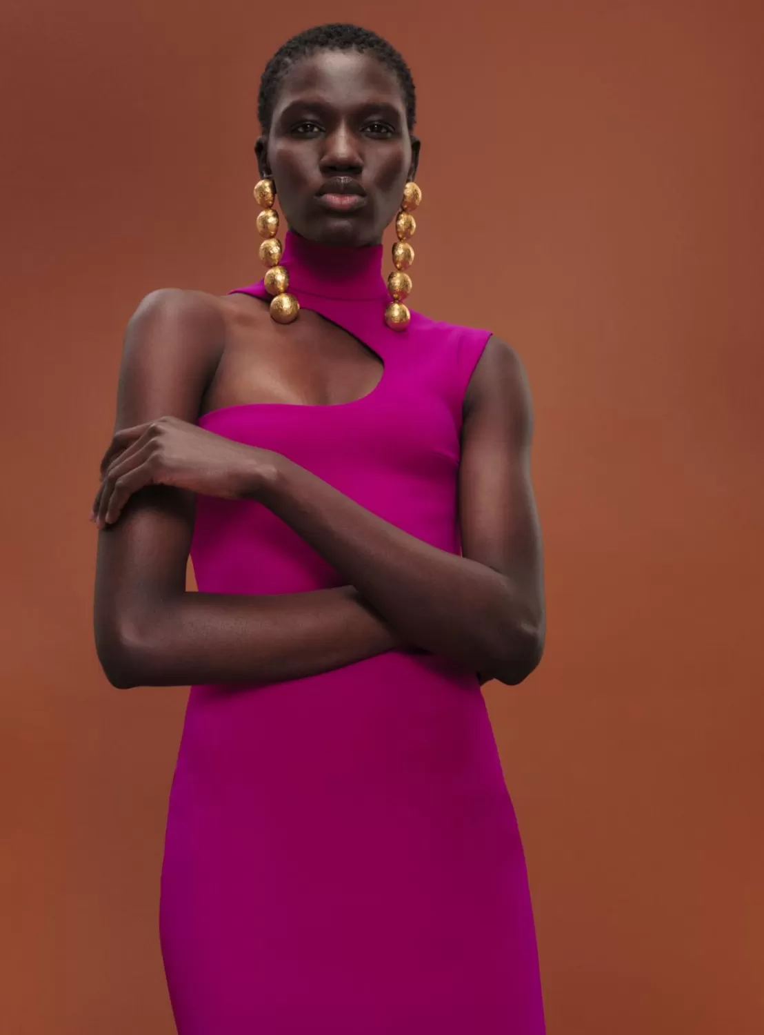 The Yara Maxi Dress In Purple^Solace London Shop