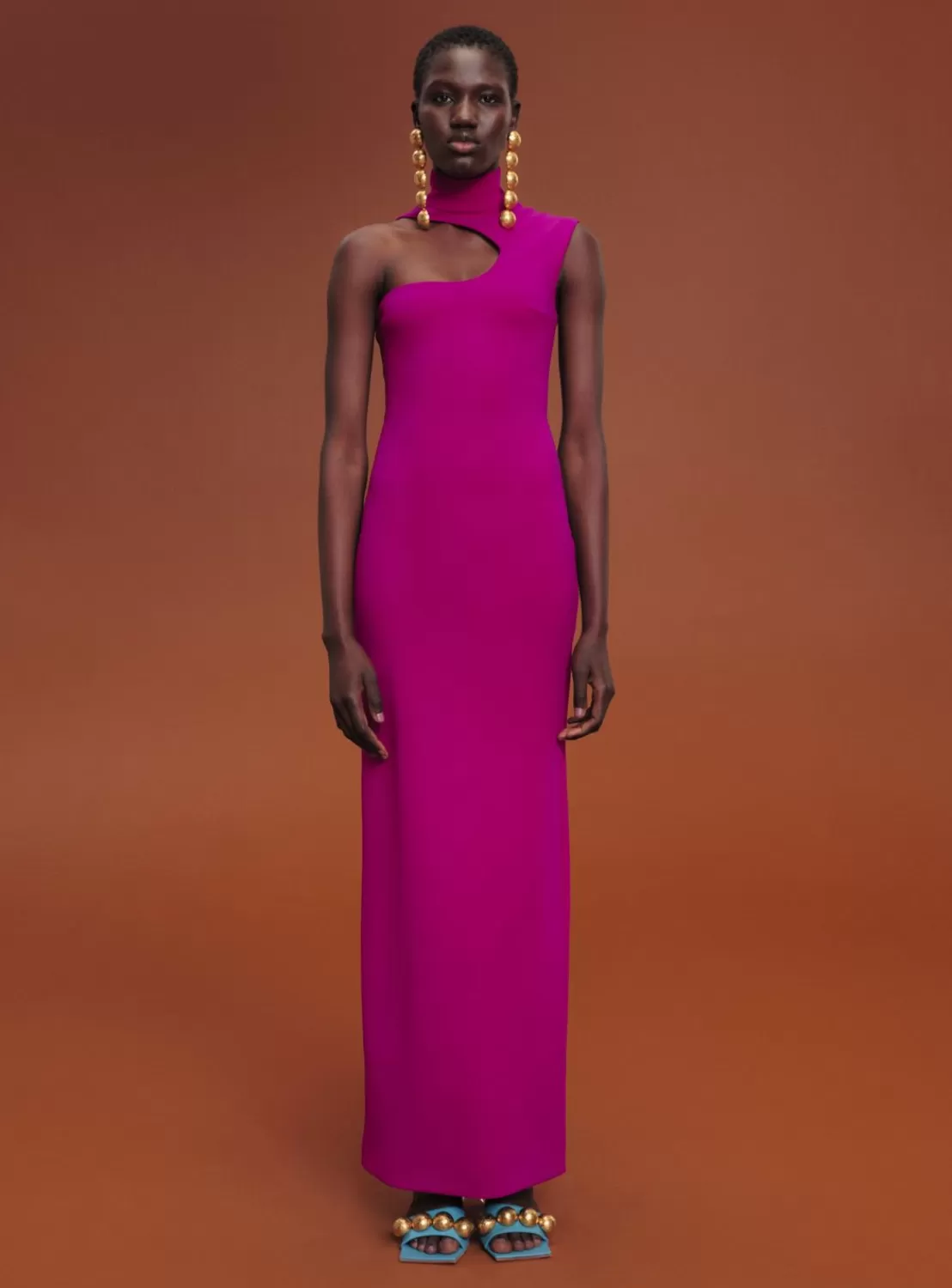 The Yara Maxi Dress In Purple^Solace London Shop
